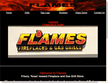 Tablet Screenshot of flamesoftexas.com